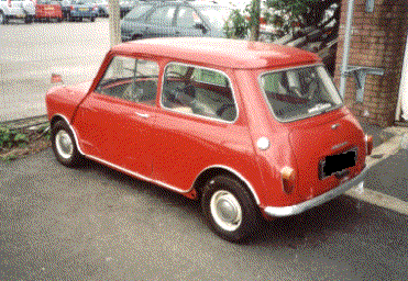 Morris Mini rear