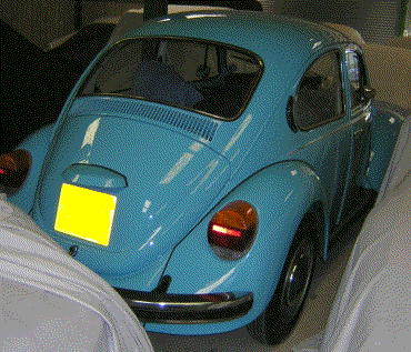 VW Beetle rear