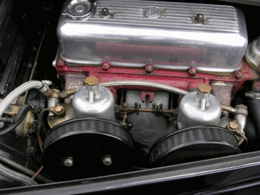 MG TF Sports engine