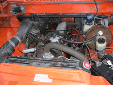 Volvo 144DL engine