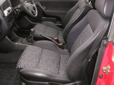 VW Cabriolet inside