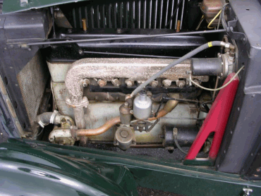 Wolseley Hornet engine