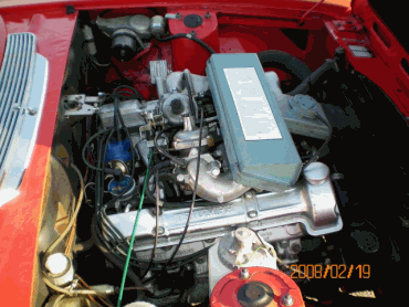 Triumph Stag engine